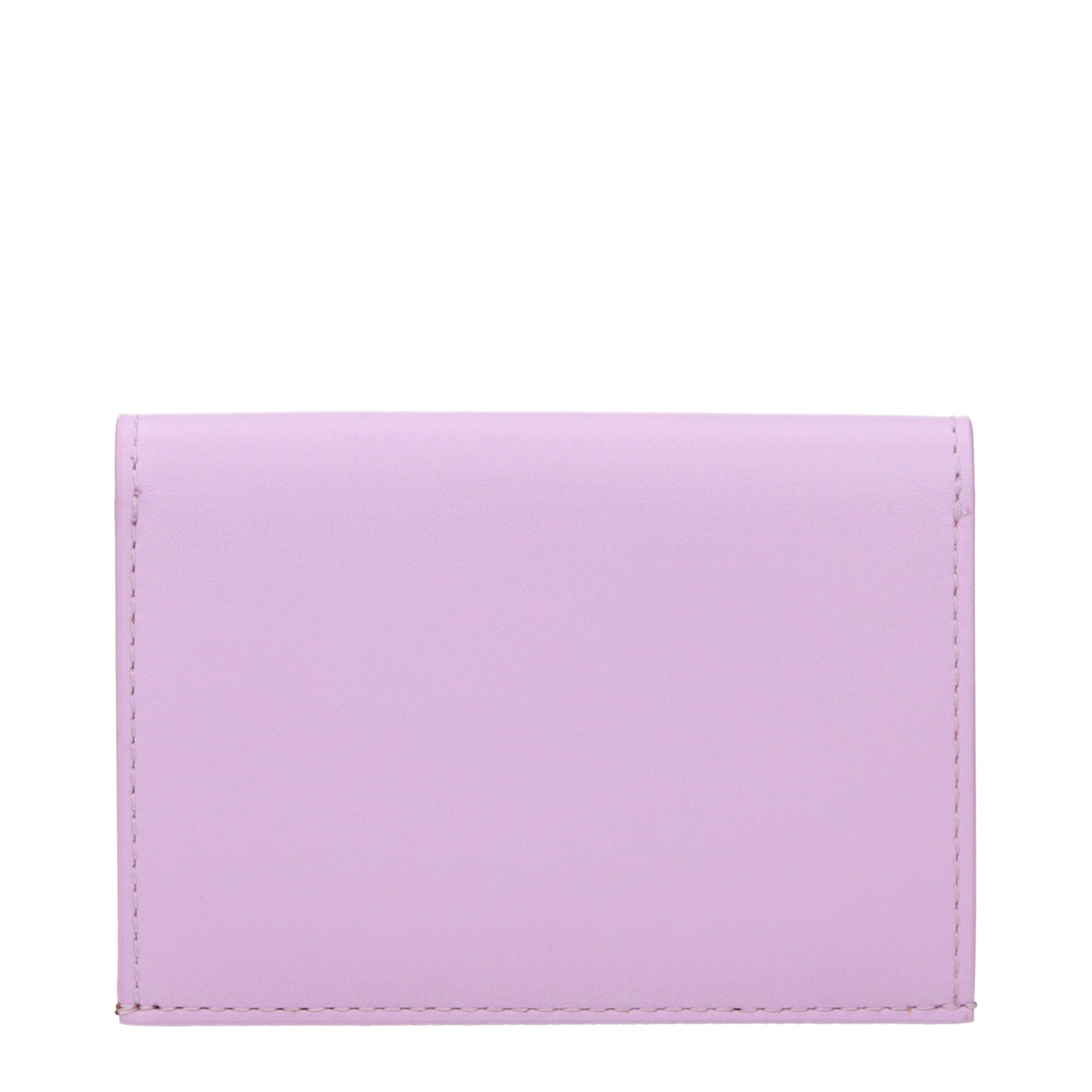 Pink Leather Cardholder