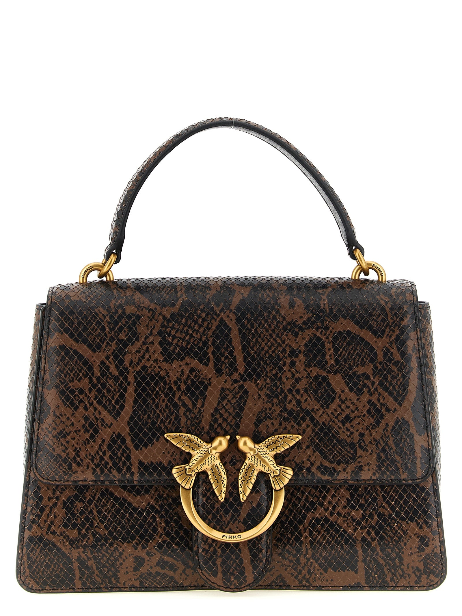 Brown Calfskin Handbag