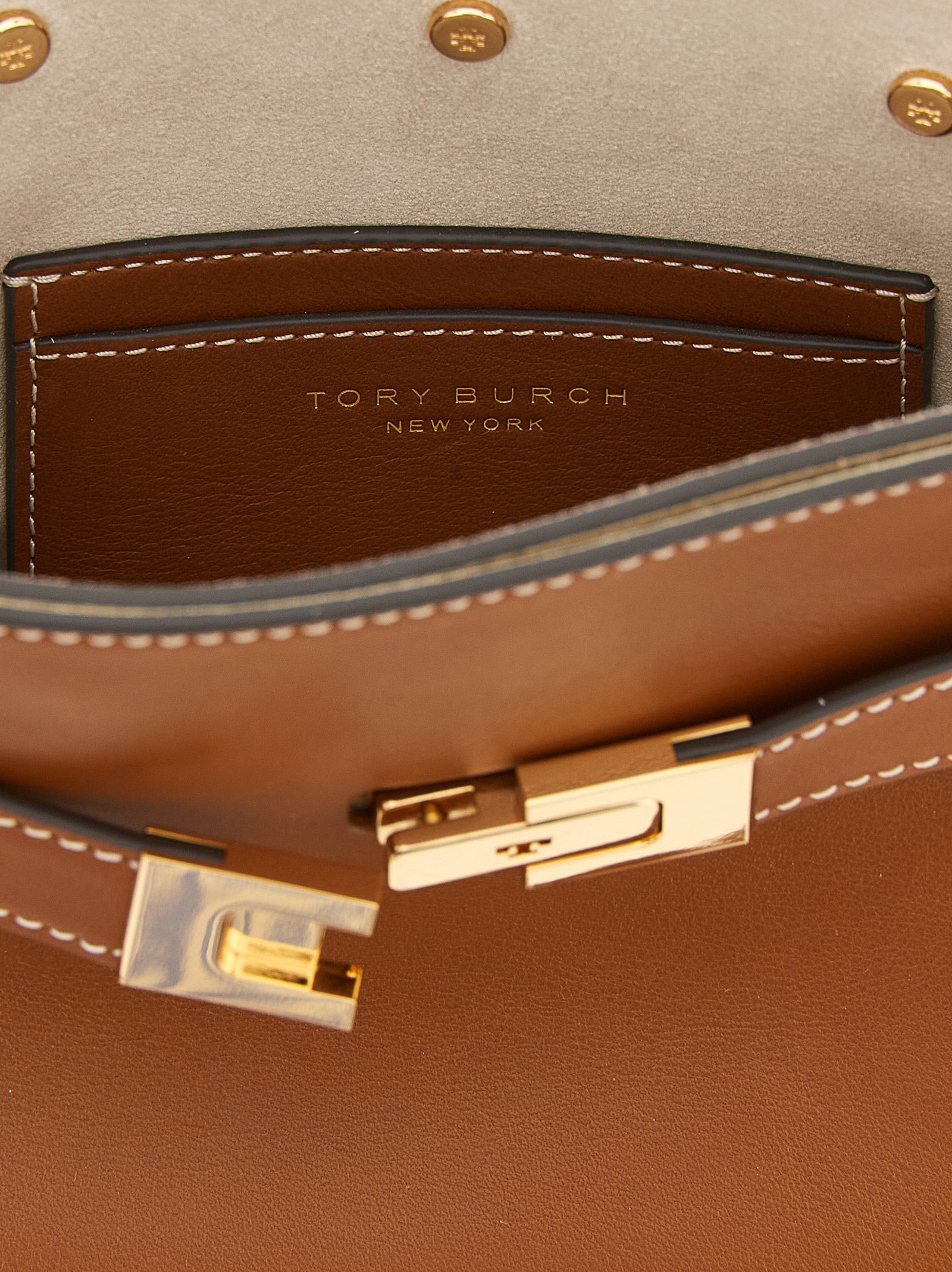 Brown Cowhide Crossbody Bag