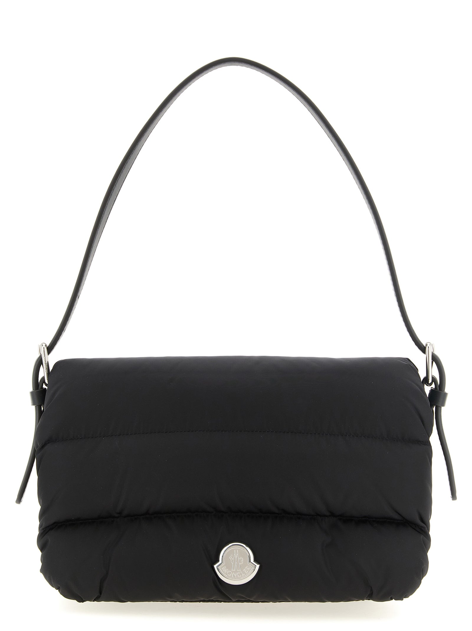 Black Polyamide Shoulder Bag