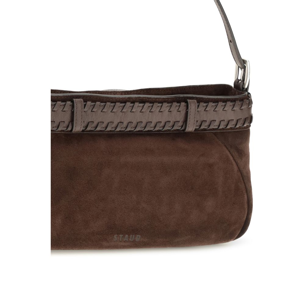 Brown Lamb Ovis Aries Shoulder Bag