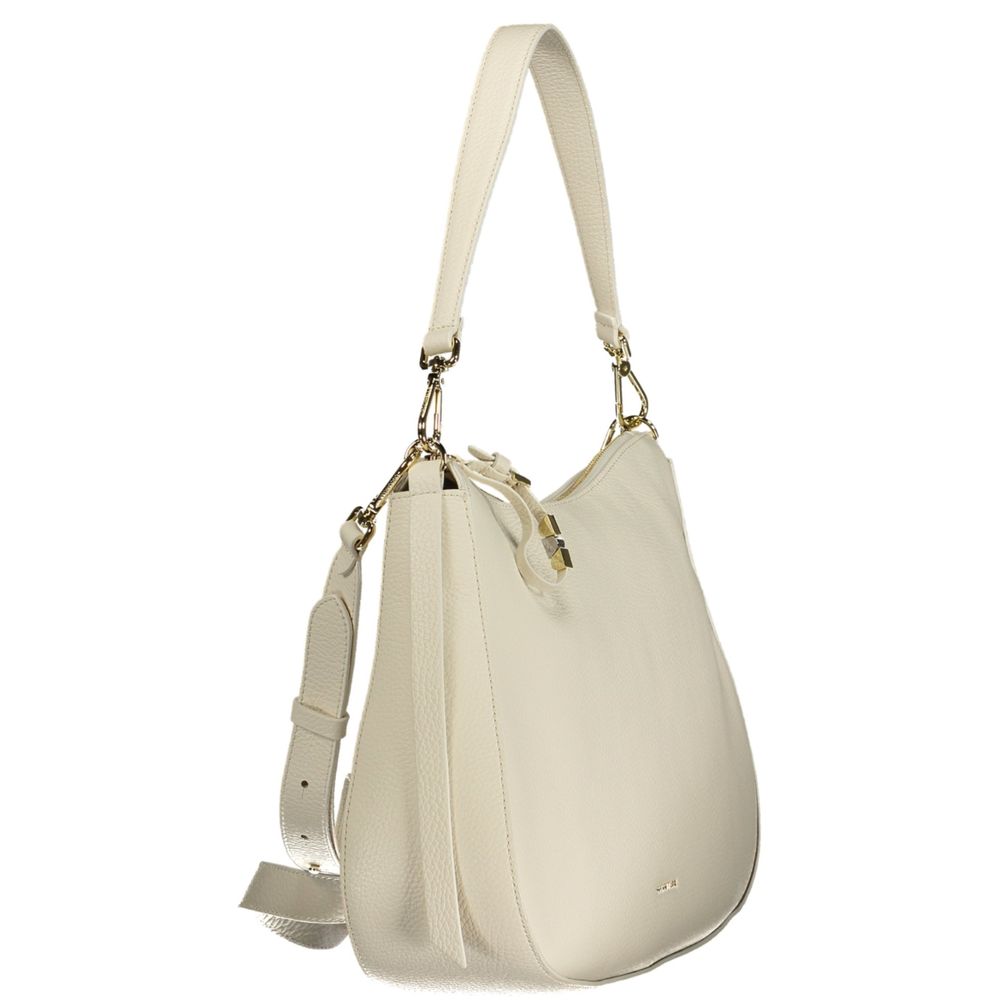 White Leather Women's Bag