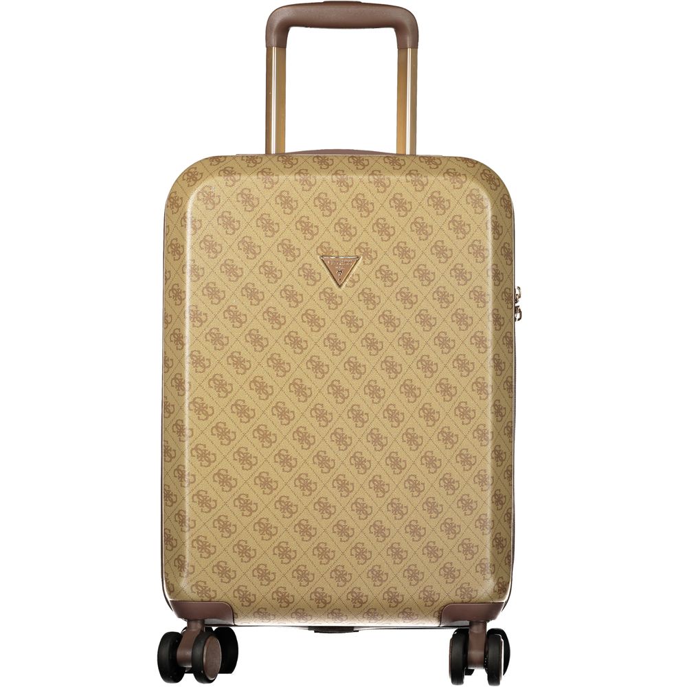 Beige ABS Womens Trolley