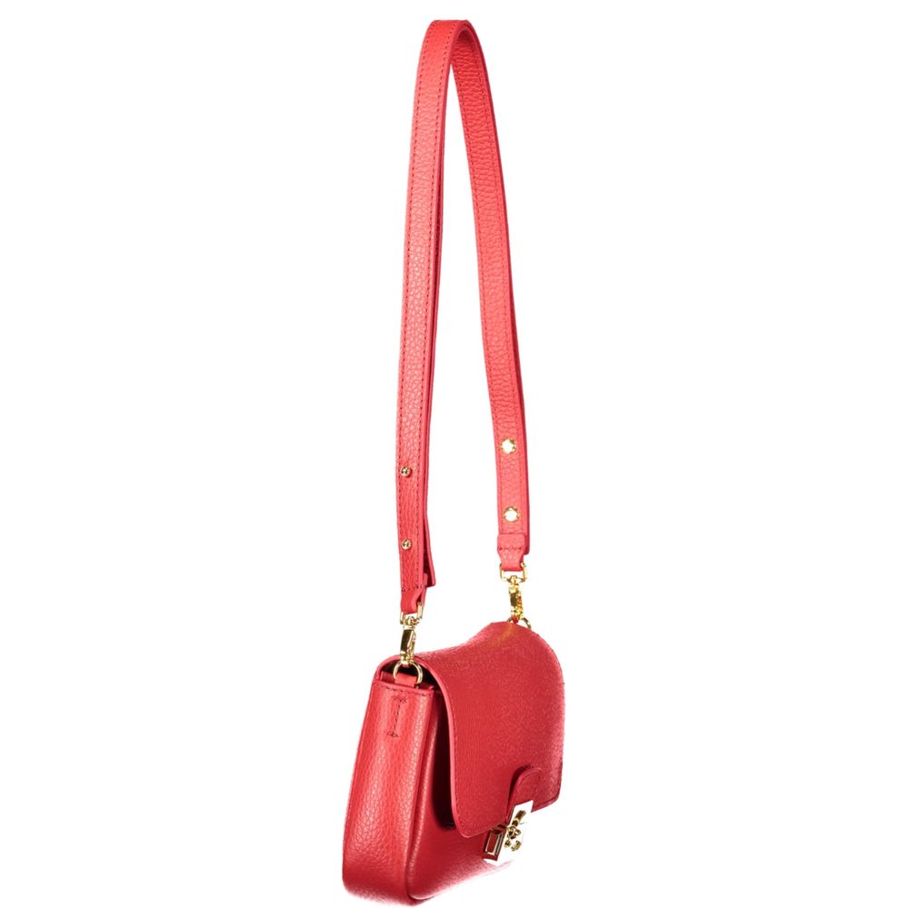 Red Leather Handbag
