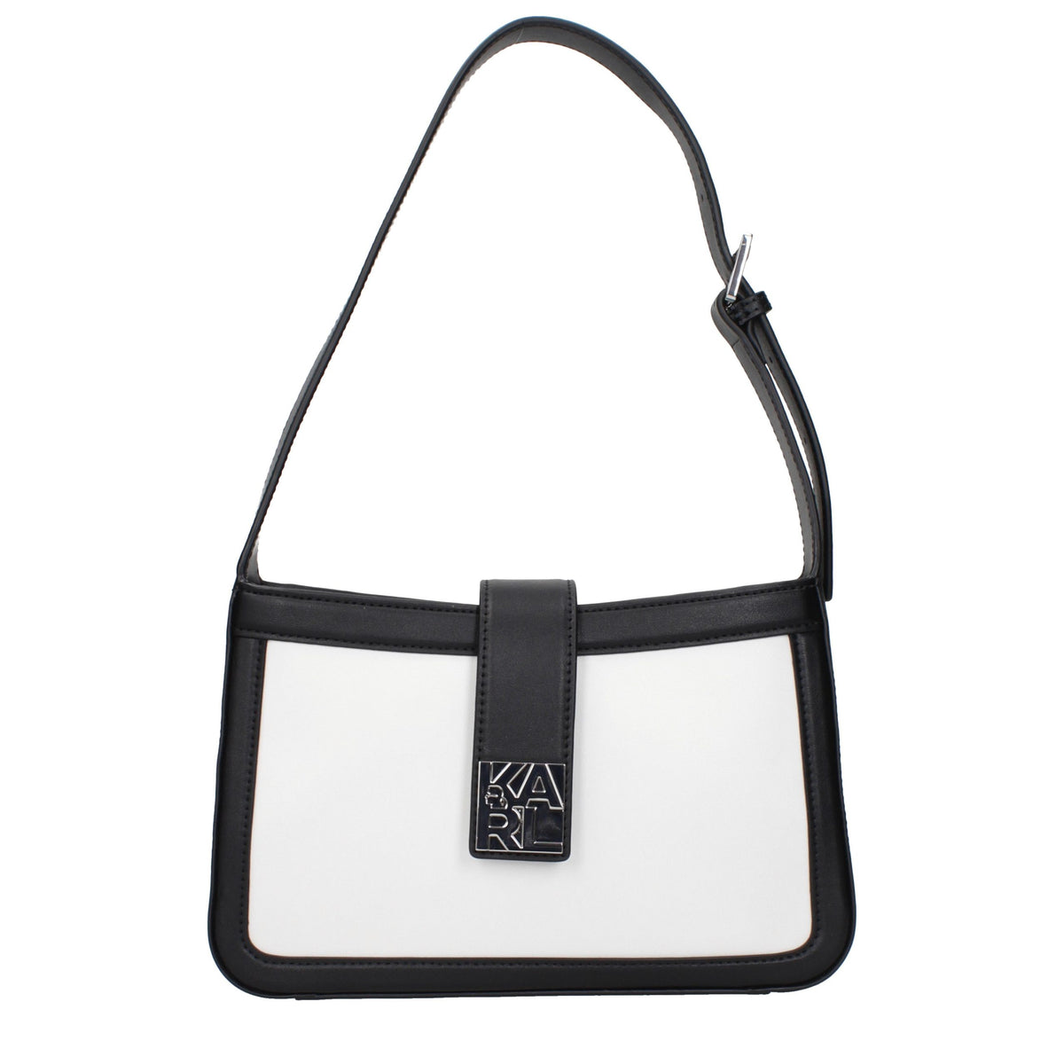 White Leather Shoulder Bag