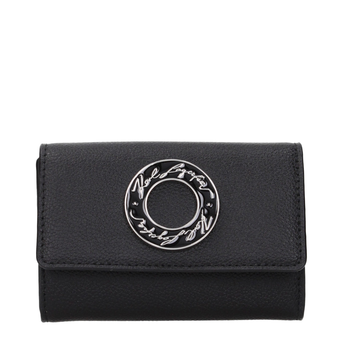 Black Polyester Wallet