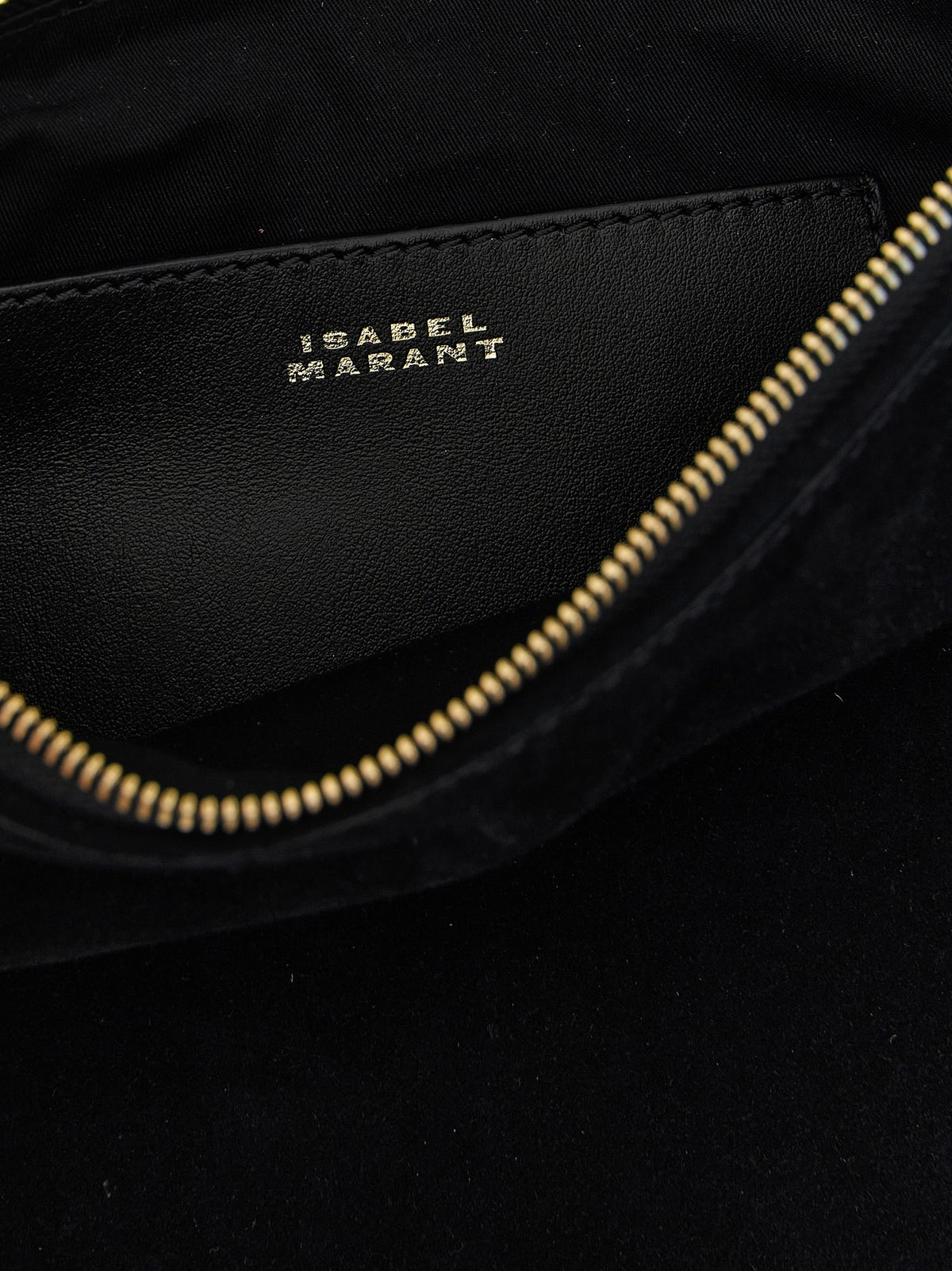 Isabel Marant world of edgy sophistication with the ‘Oskan Soft Zip’ handbag