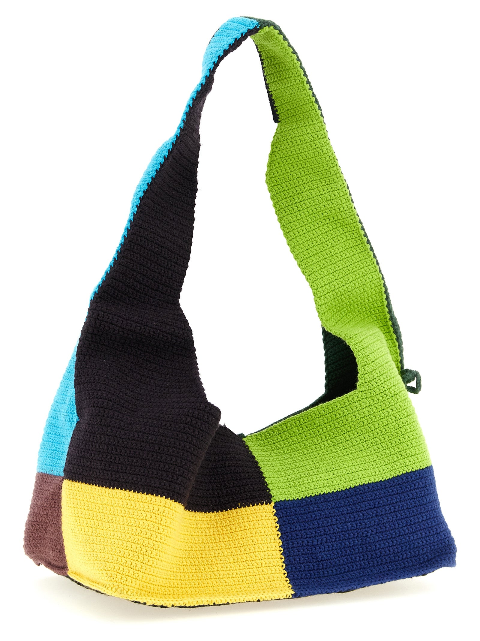 Multicolor Cotton Shoulder Bag