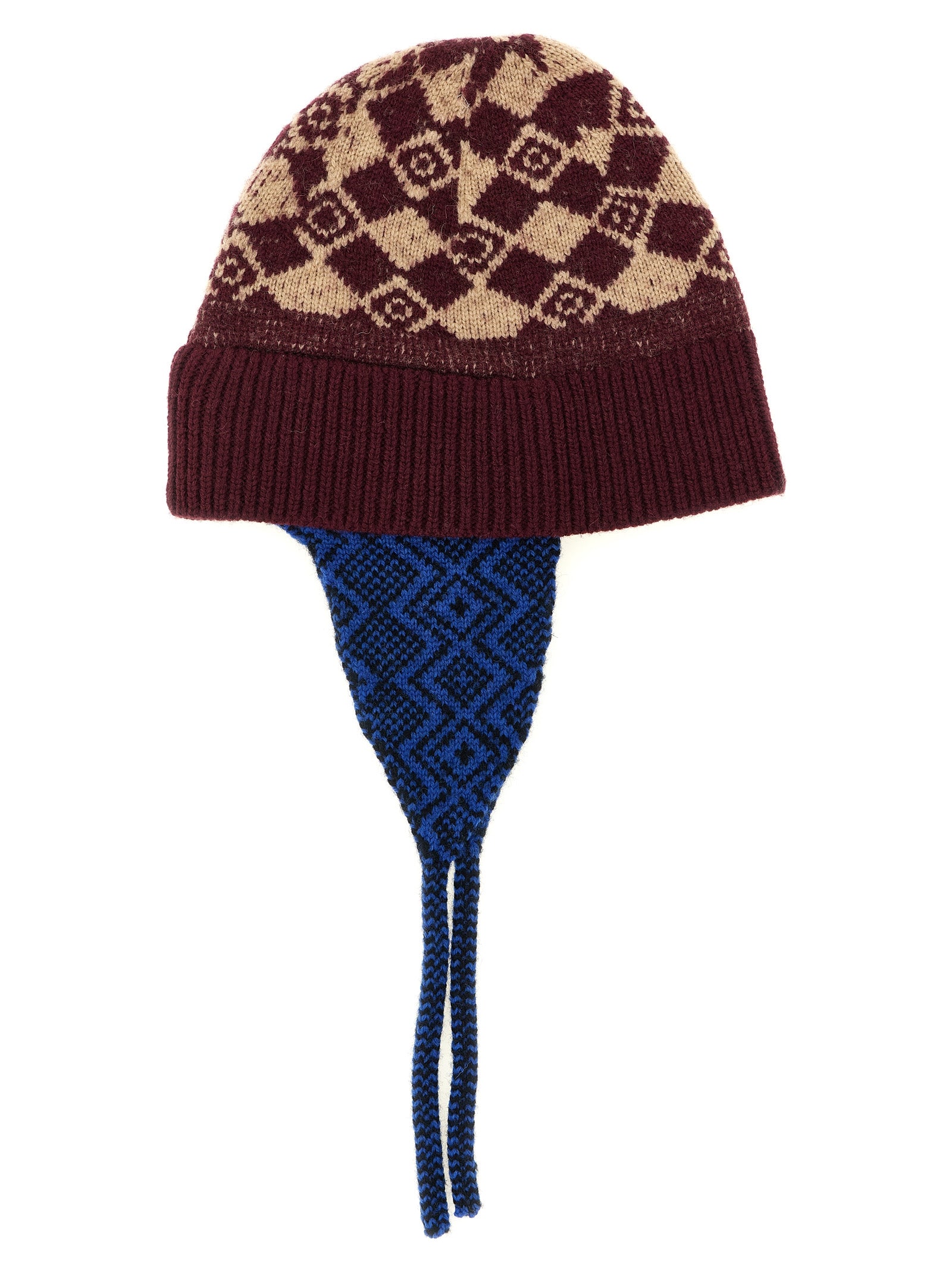 Bordeaux Wool Ear Muffs