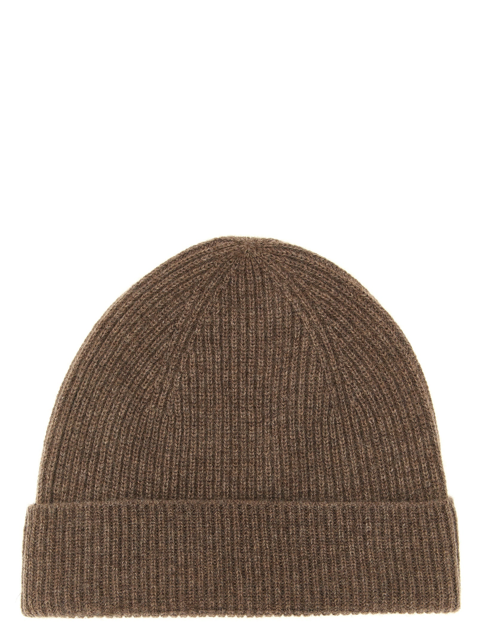 Brown Cashmere Beanie