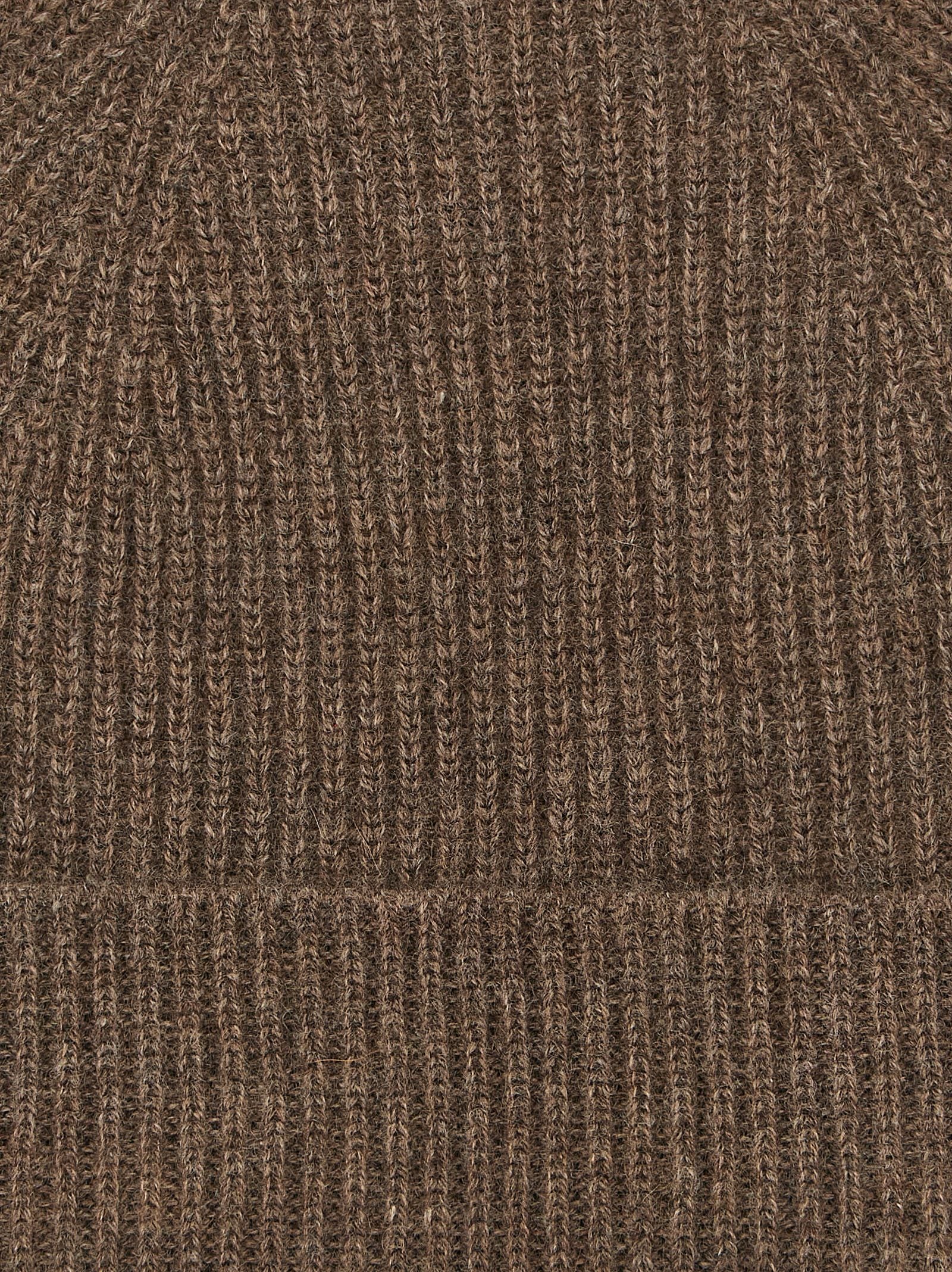 Brown Cashmere Beanie