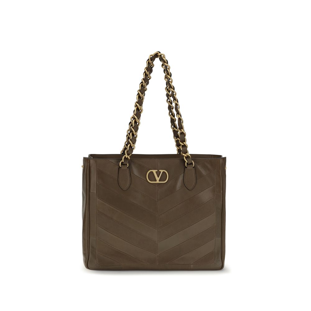 Brown Lamb Ovis Aries Shoulder Bag