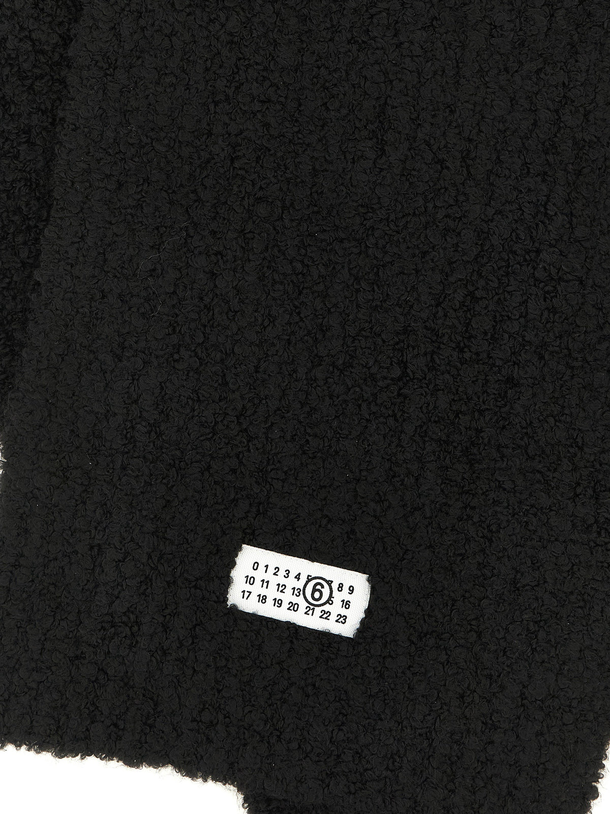 Black Marabou Scarf