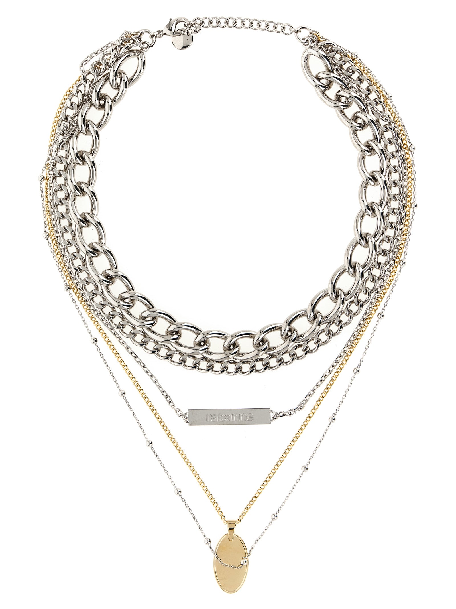 Silver Brass Necklace