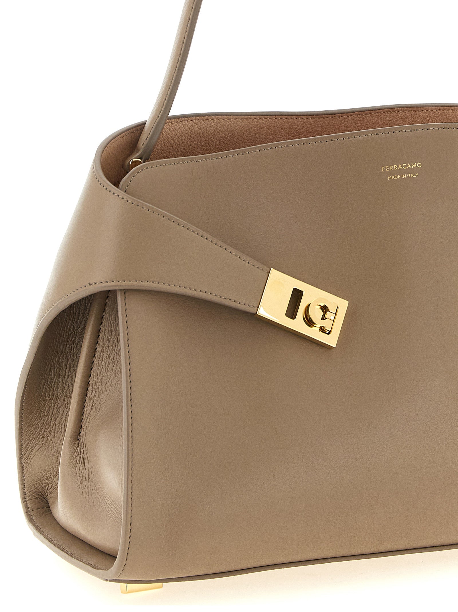Multicolor Calfskin Shoulder Bag