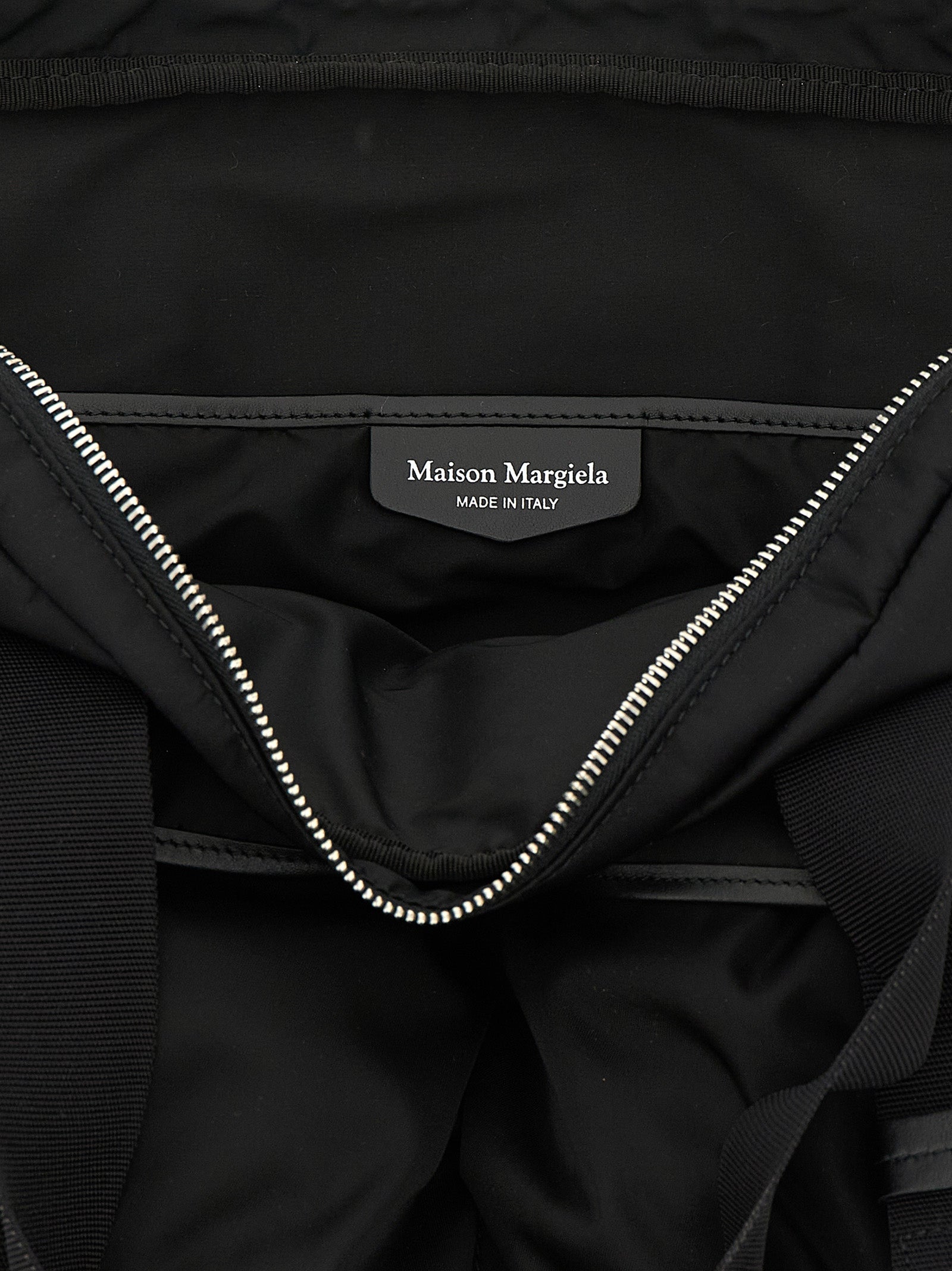 Black Polyamide Tote Bag