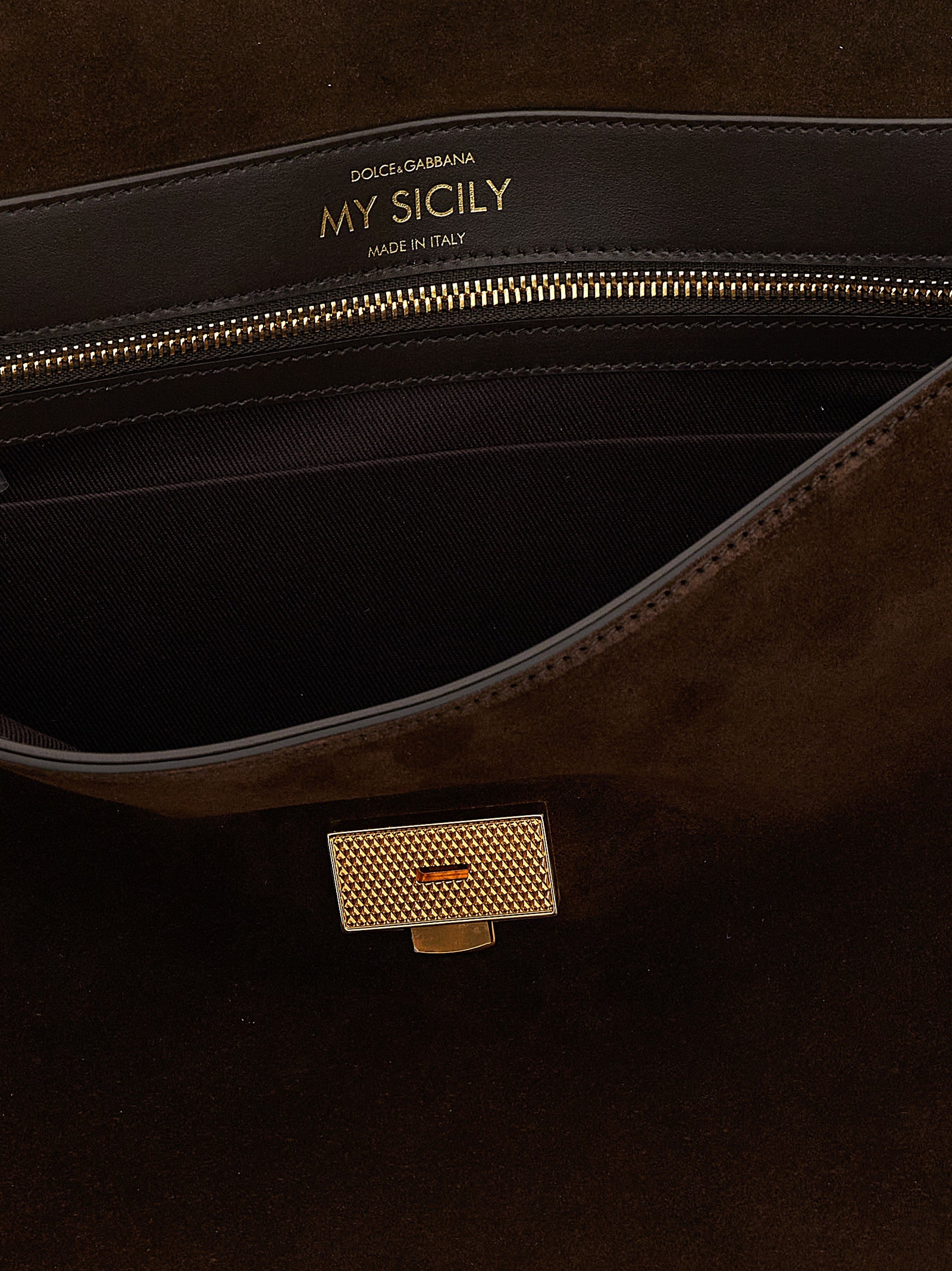 Brown Pvc Handbag