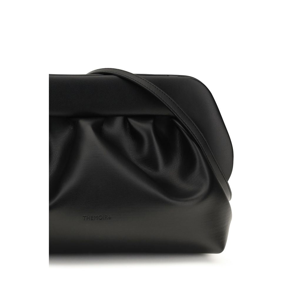 Black Vegan Leather Clutch Bag