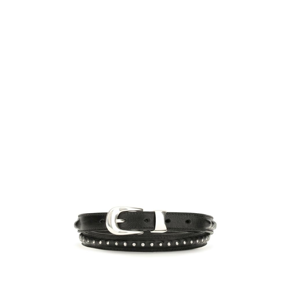 Black Calf Leather Bos Taurus Regular Belt