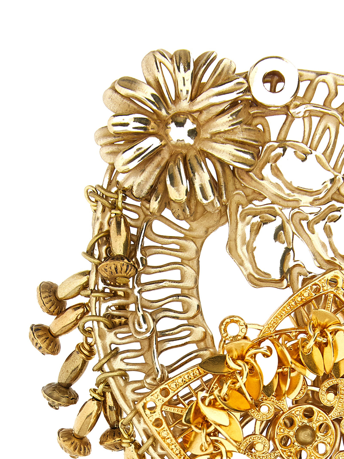Gold Brass Broch