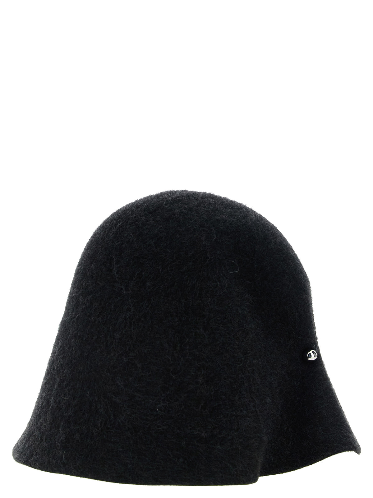 Black Merino Wool Hat