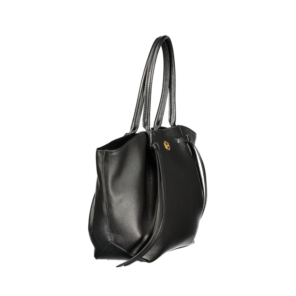 Nero Poliuretano Womens Bag