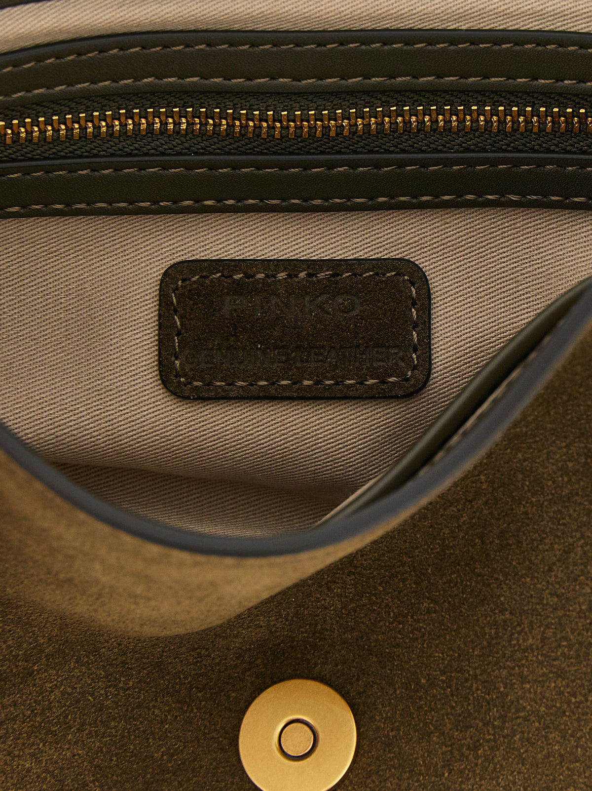 Bicolor Calfskin Crossbody Bag