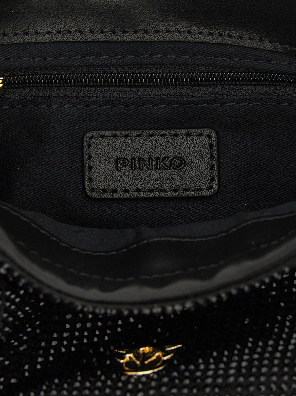 Black Polyethylene Clutch Bag