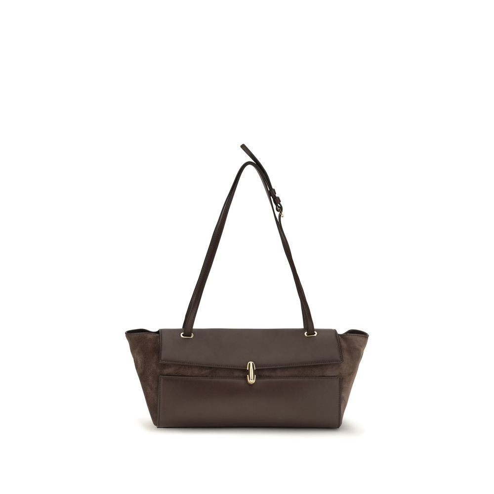 Brown Calf Leather Bos Taurus Shoulder Bag
