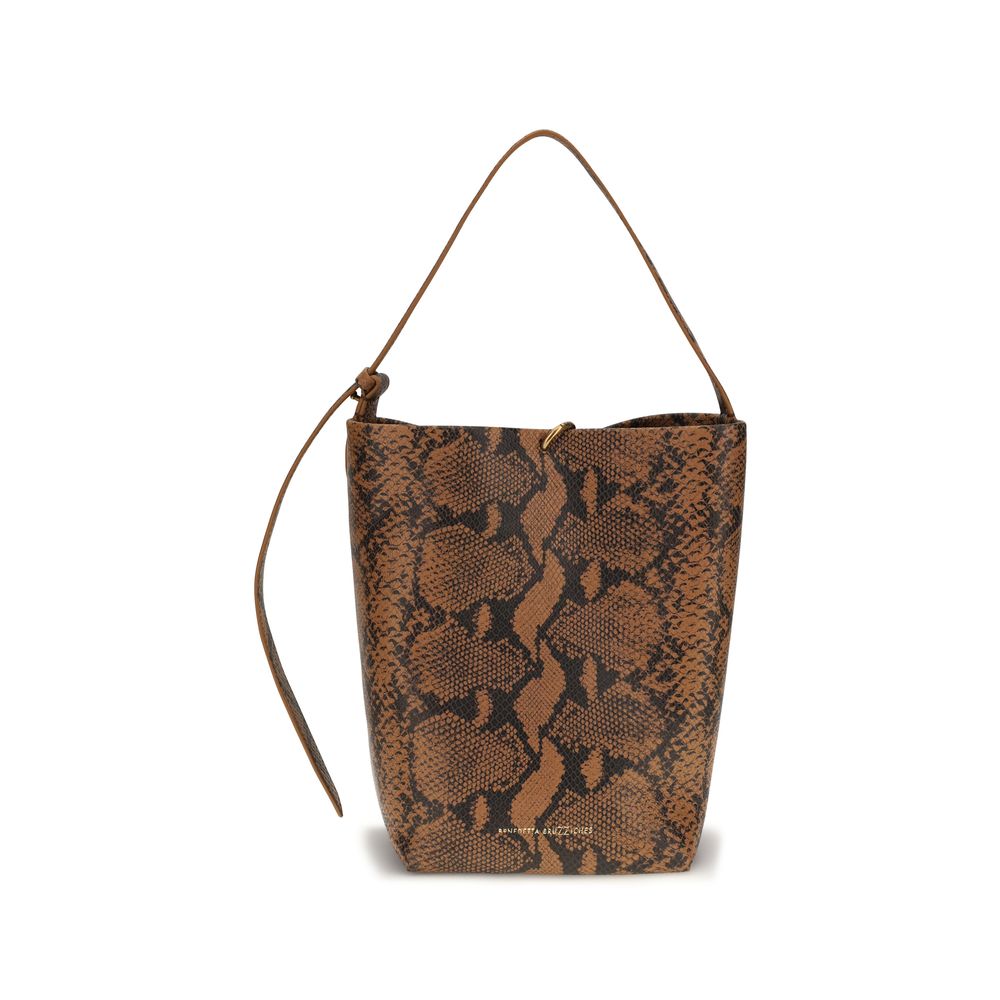 Brown Calf Leather Bos Taurus Shoulder Bag