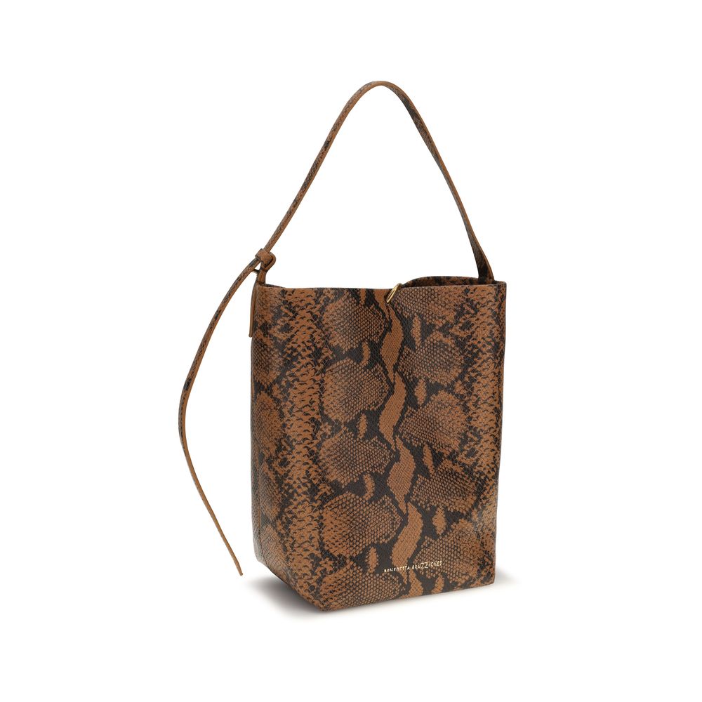 Brown Calf Leather Bos Taurus Shoulder Bag