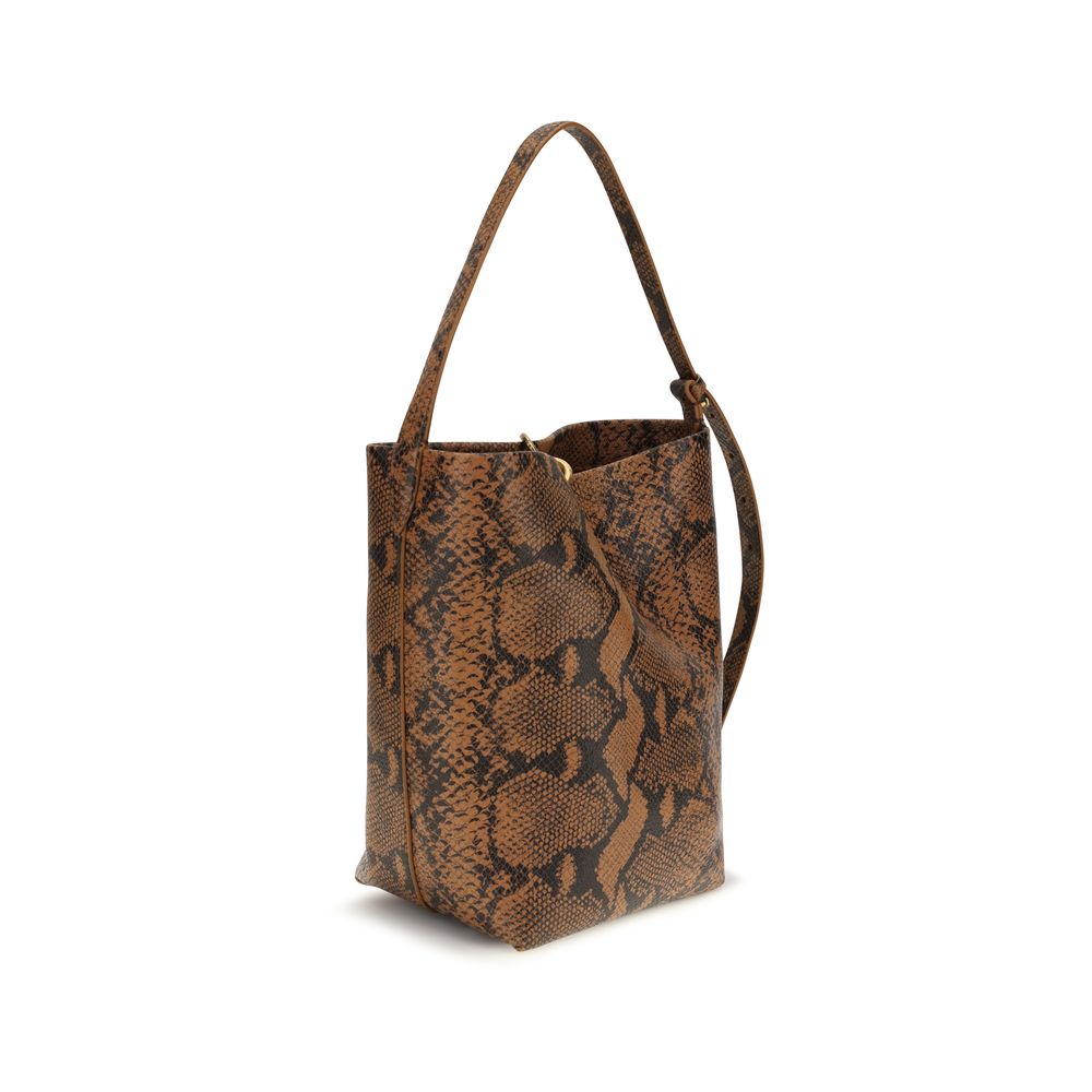 Brown Calf Leather Bos Taurus Shoulder Bag