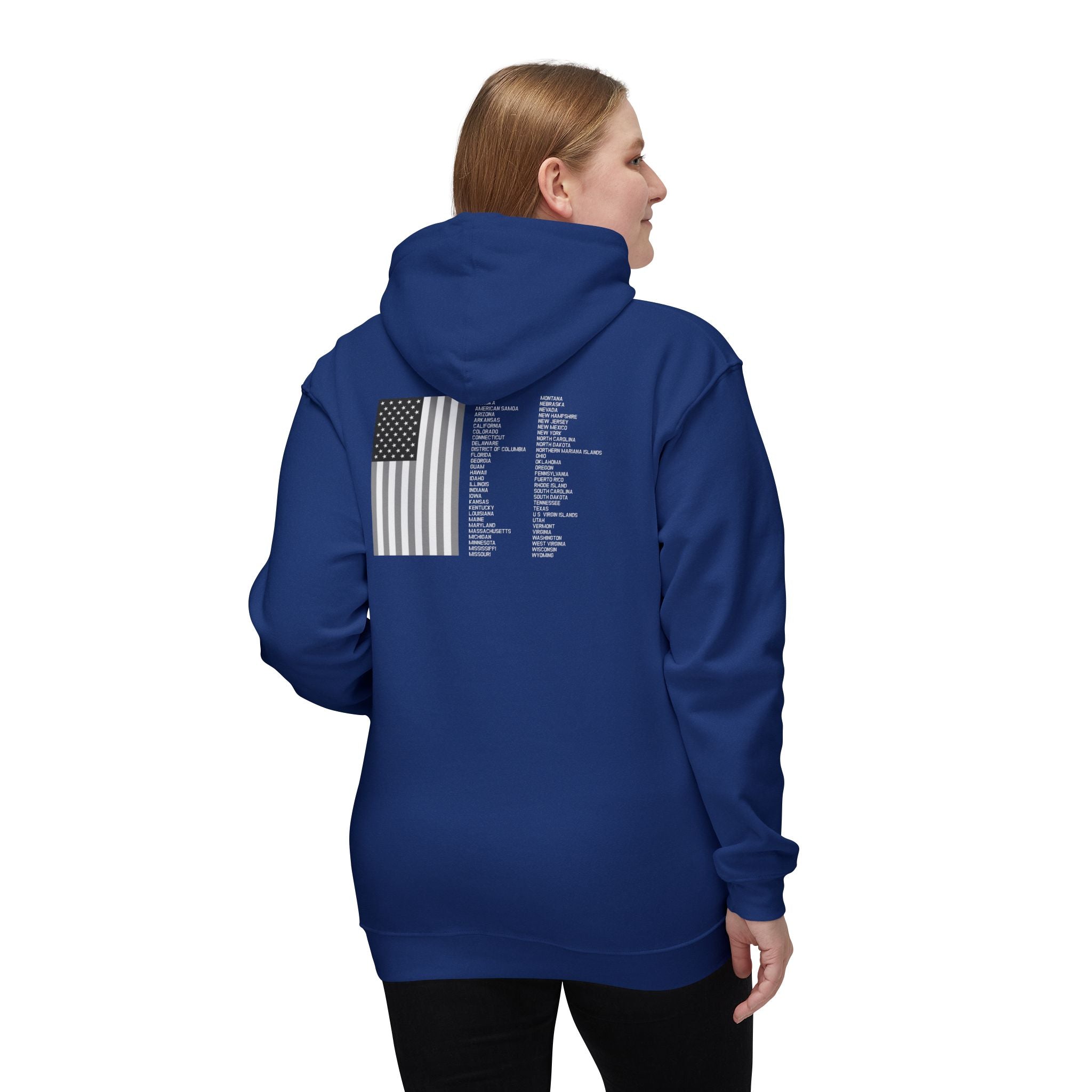 UNITE - USA 3 (LG) - Unisex Hooded Sweatshirt