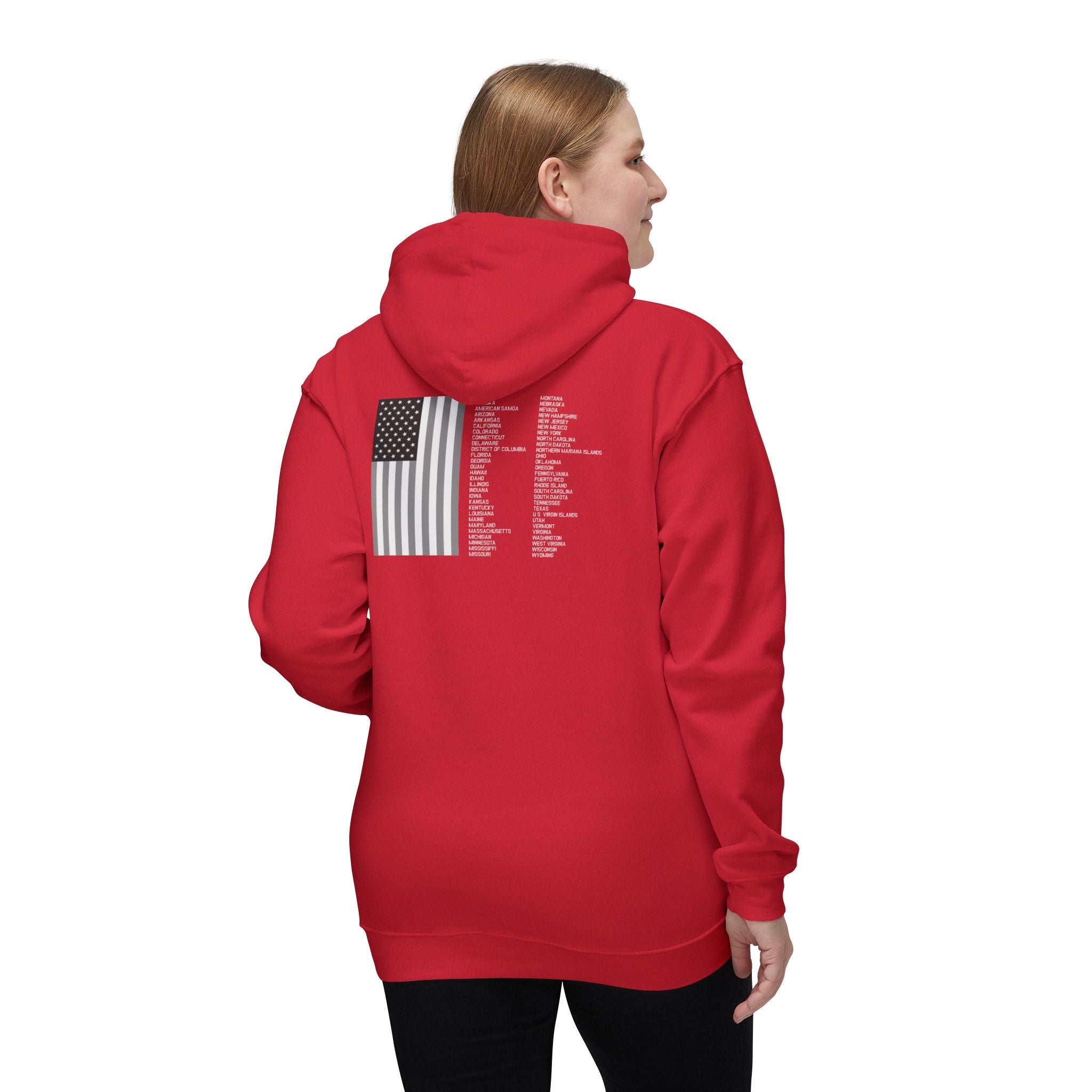 UNITE - USA 3 (LG) - Unisex Hooded Sweatshirt