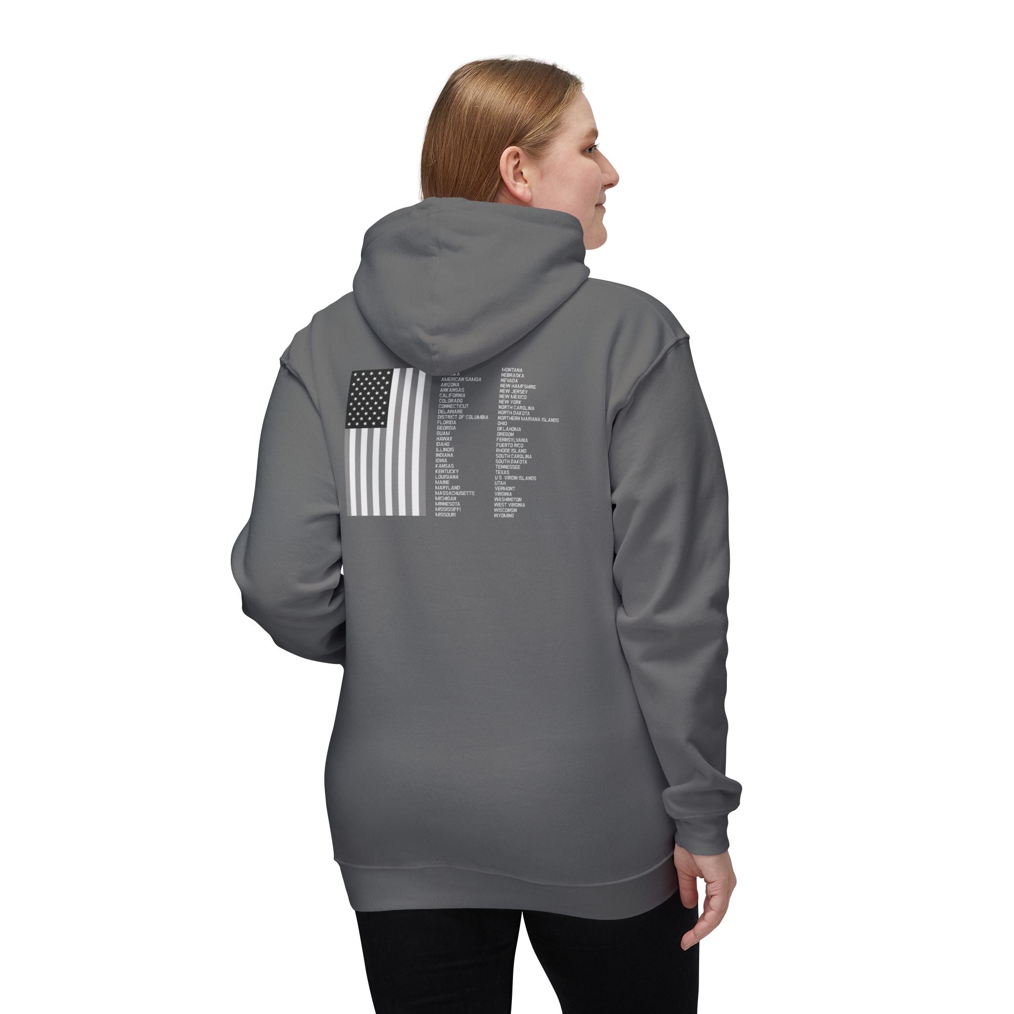 UNITE - USA 3 (LG) - Unisex Hooded Sweatshirt