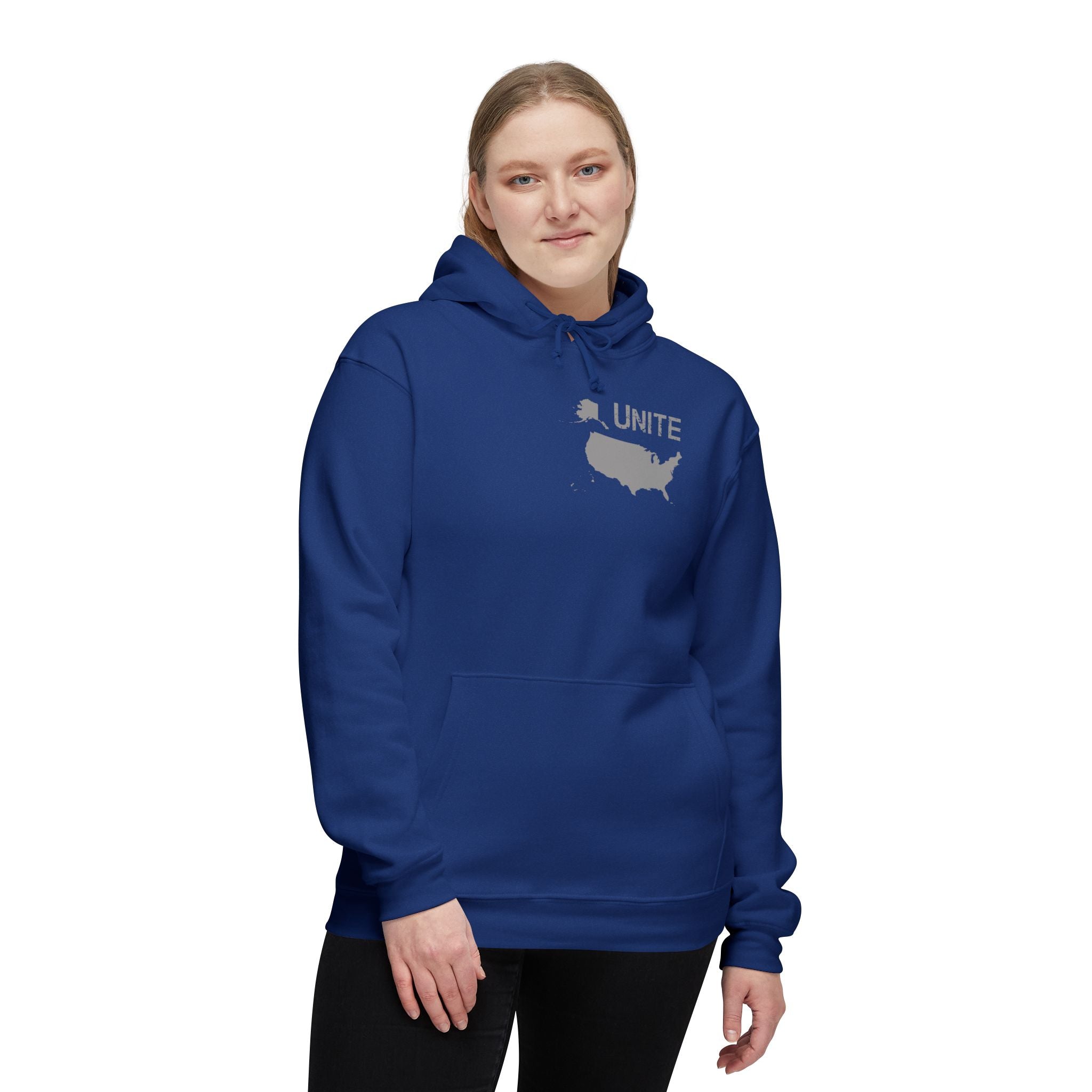 UNITE - USA 3 (LG) - Unisex Hooded Sweatshirt