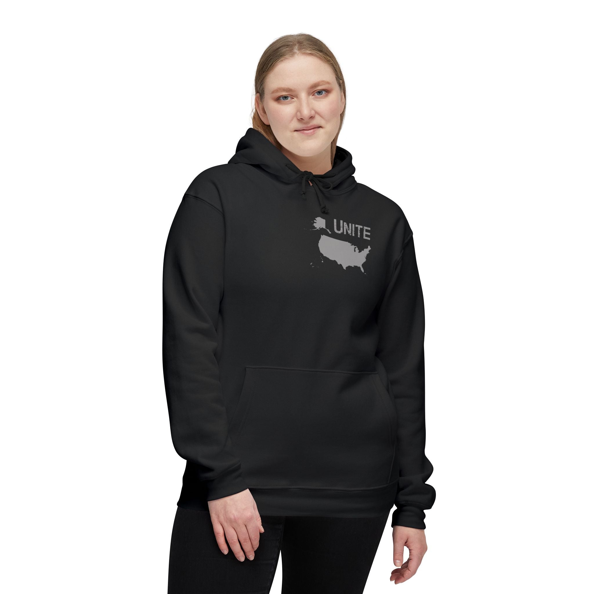 UNITE - USA 3 (LG) - Unisex Hooded Sweatshirt