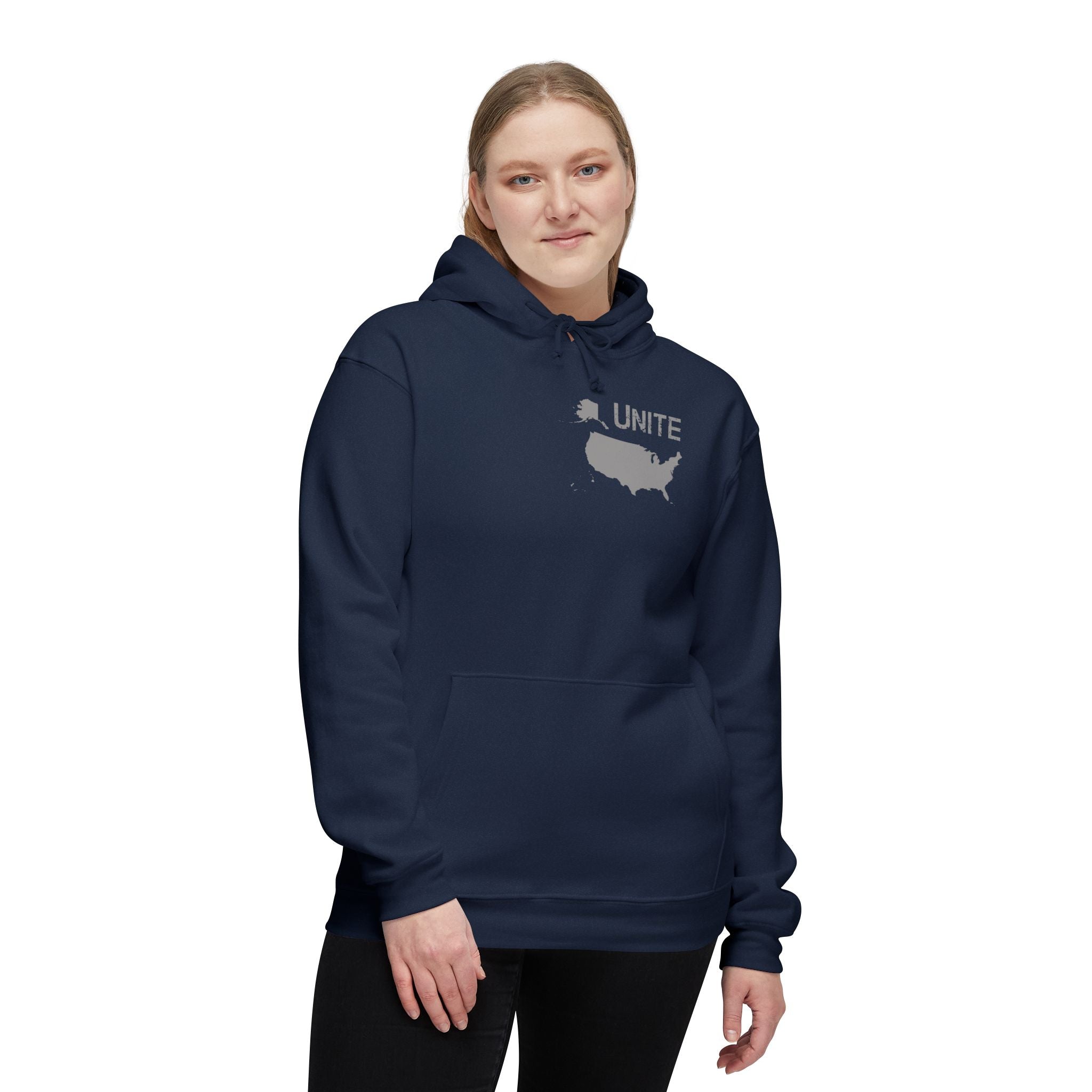 UNITE - USA 3 (LG) - Unisex Hooded Sweatshirt