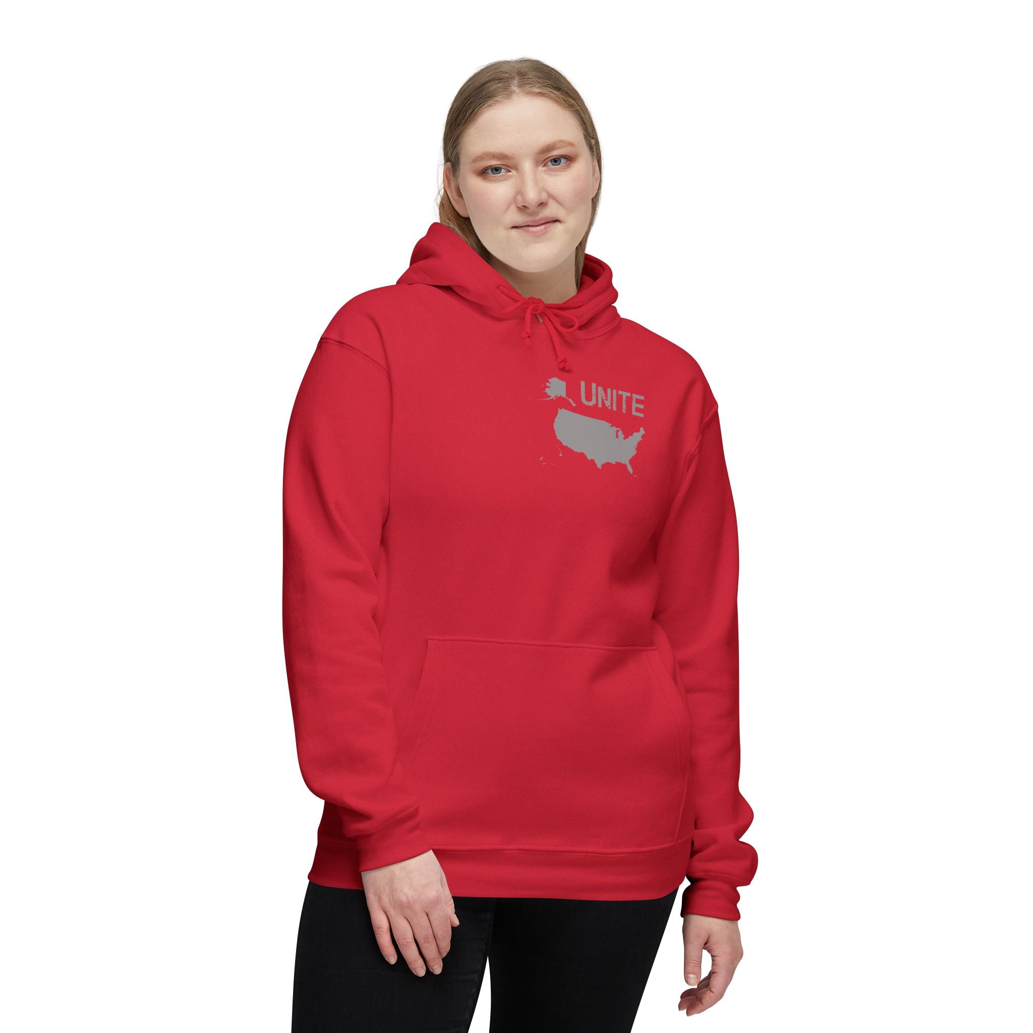 UNITE - USA 3 (LG) - Unisex Hooded Sweatshirt