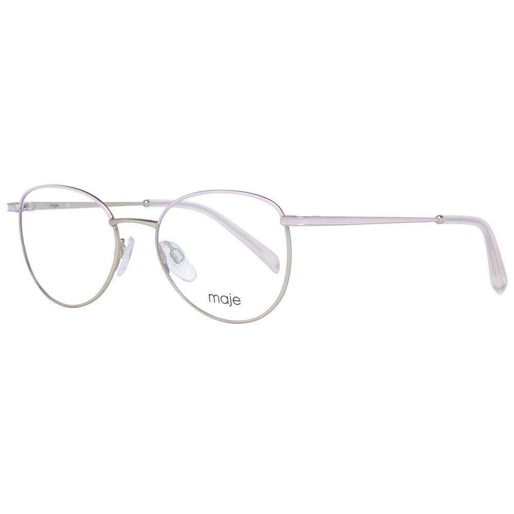 Gold Women Glasses Frame