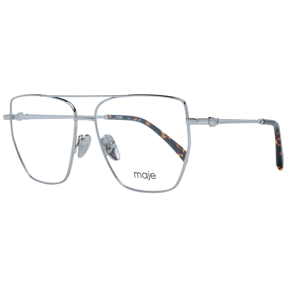 Silver Women Glasses Frame