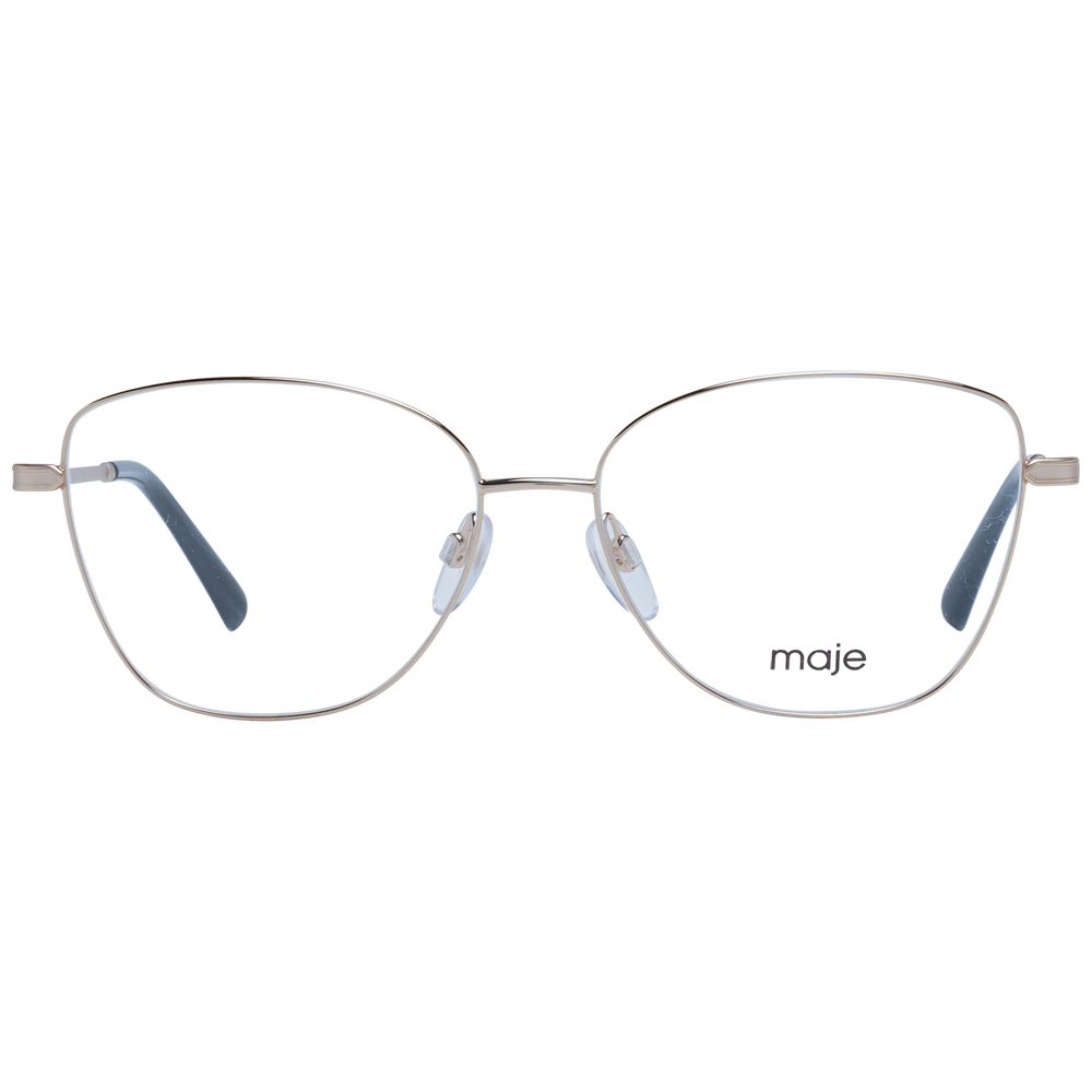 Gold Women Glasses Frame