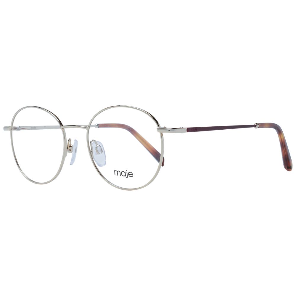 Gold Women Glasses Frame