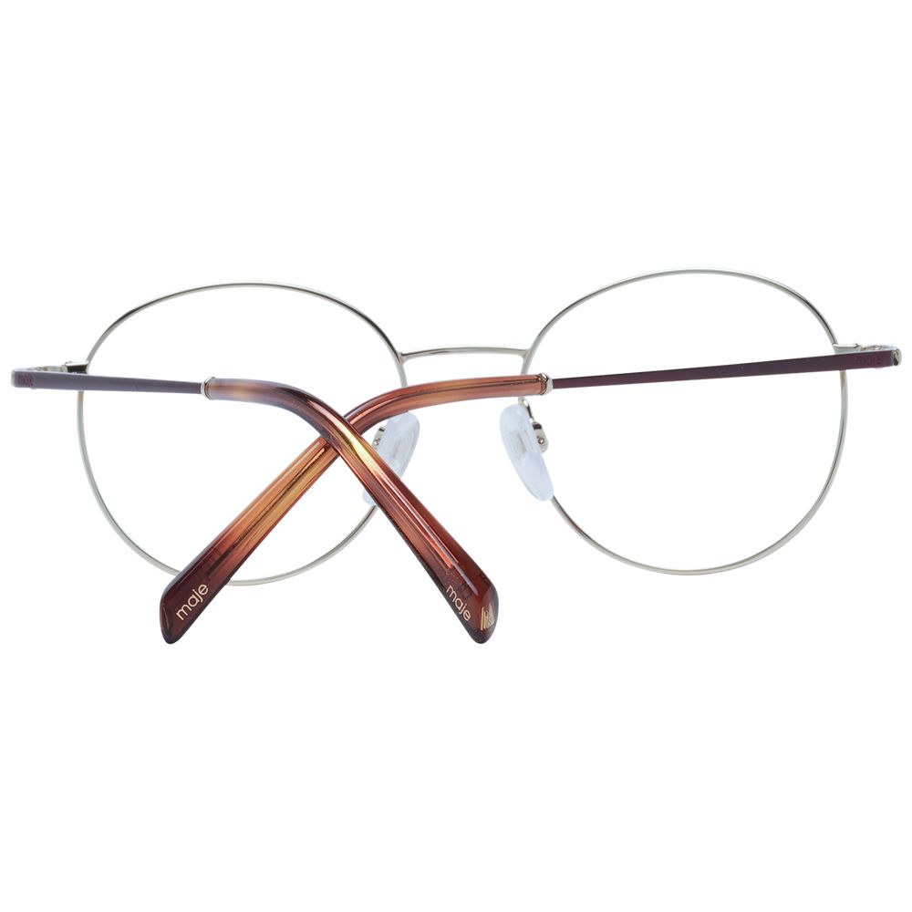 Gold Women Glasses Frame