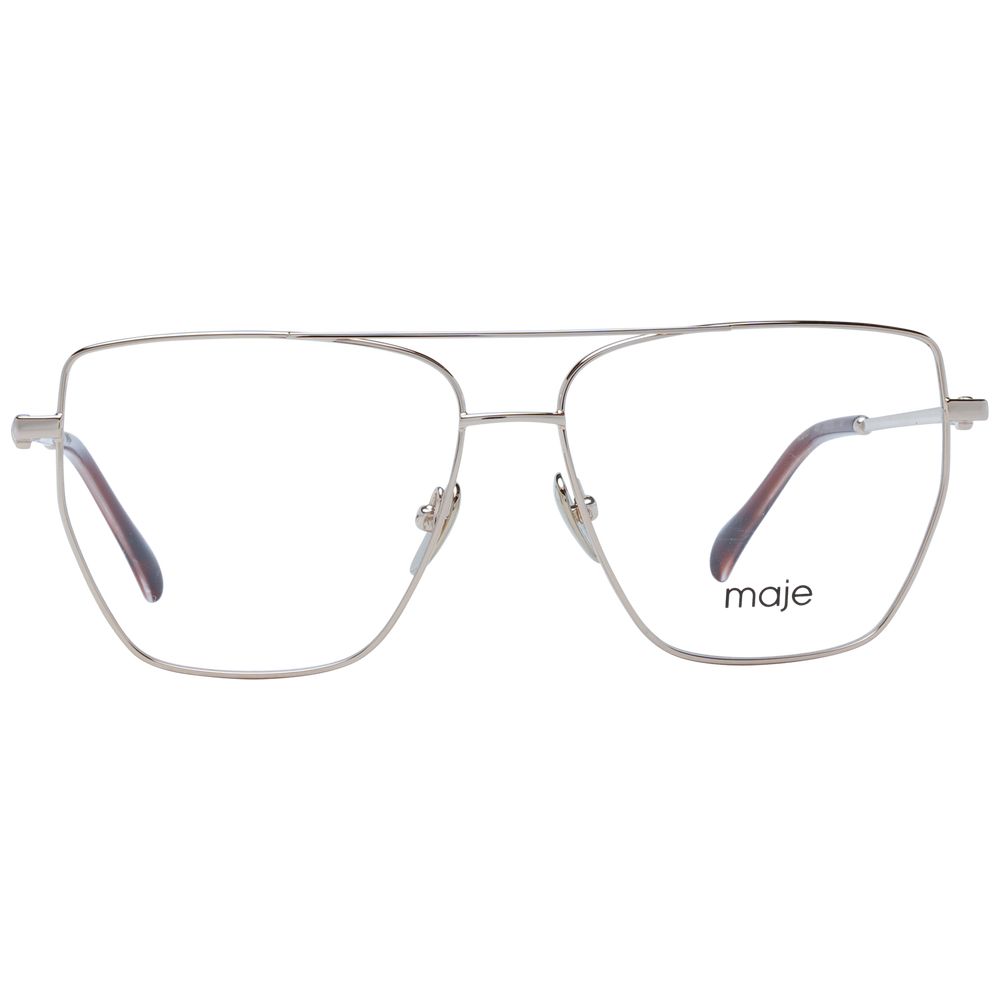 Gold Women Glasses Frame