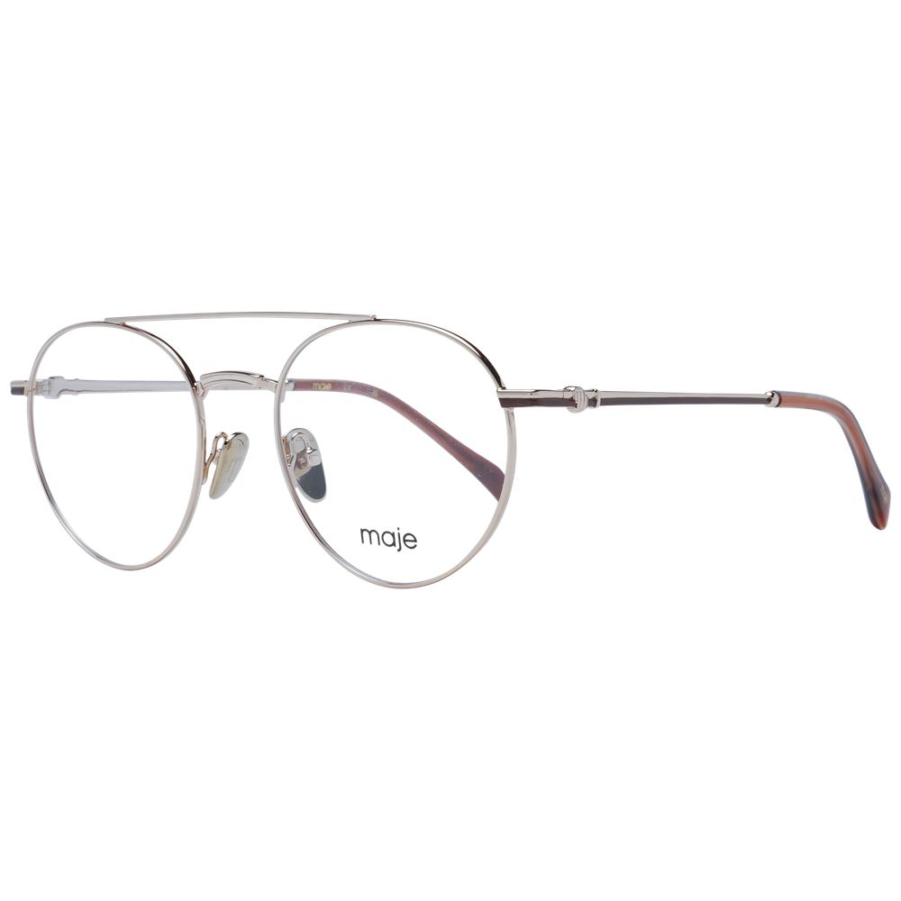 Gold Women Glasses Frame