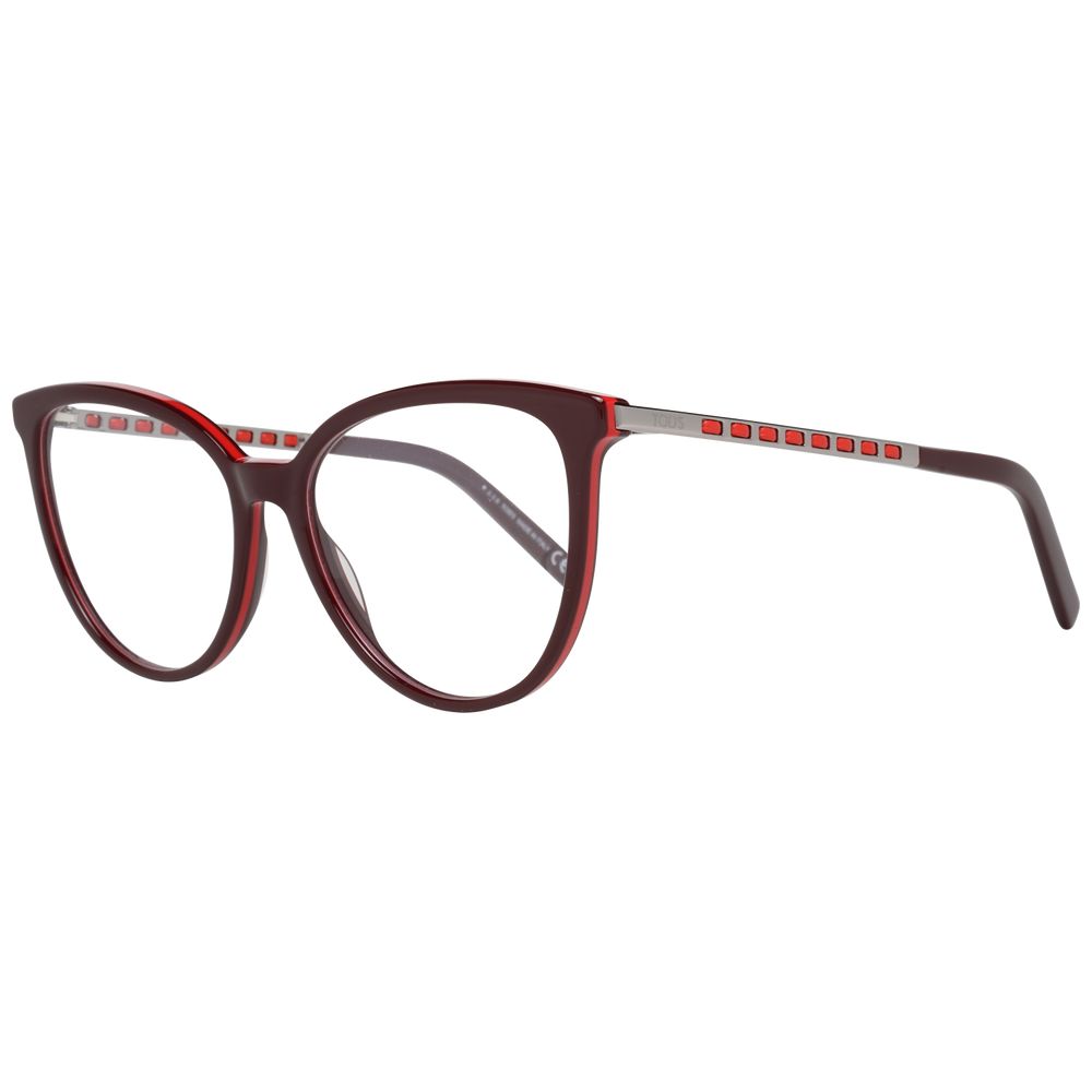 Burgundy Women Glasses Frame