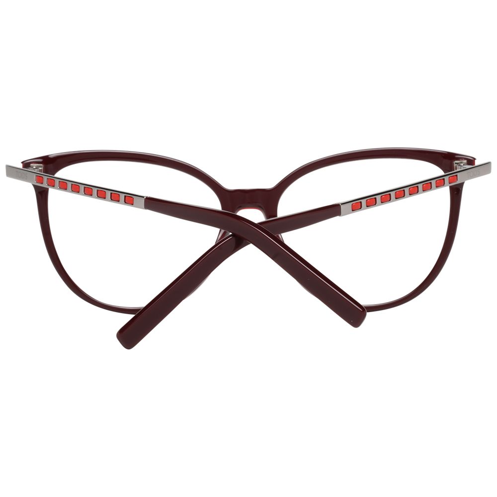 Burgundy Women Glasses Frame