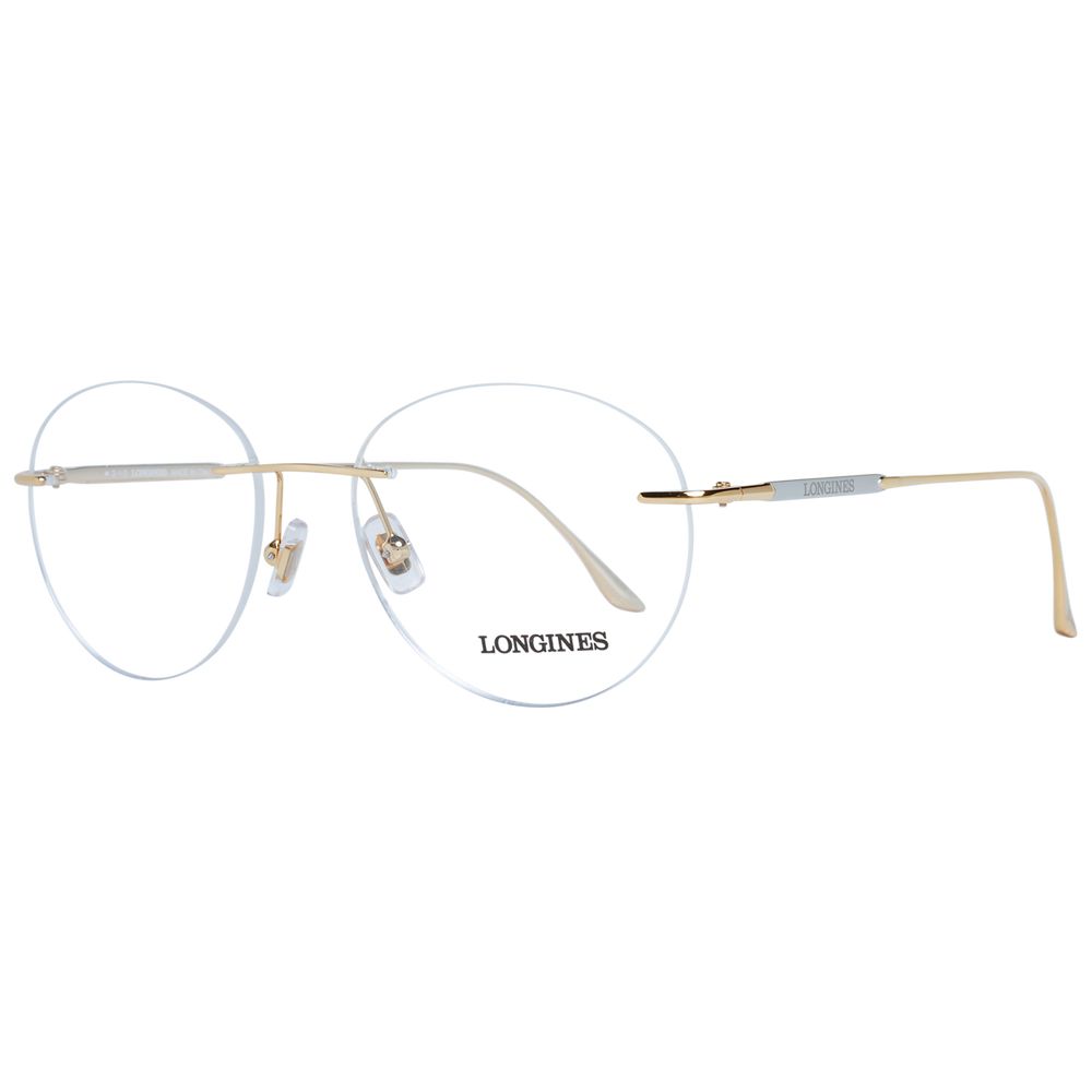 Gold Men Glasses Frame