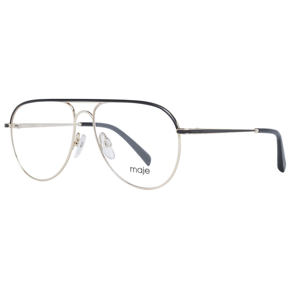 Gold Women Glasses Frame